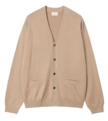 新品 IKIJI イキジ コットンサーマルカーディガン L ベージュ系 - メルカリ