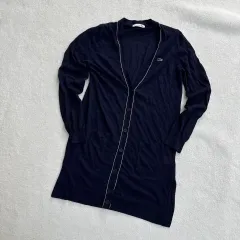 34 ラコステ レディース ロング カーディガン 0423T