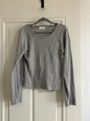 6万円台購入) グレー 長袖 Tシャツ 新品