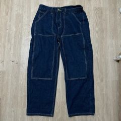 超極太】90s MECCA USA バギーデニム W38 腰パン推奨 濃紺 - メルカリ