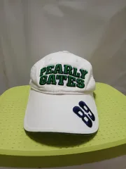 PEARLY GATES ベースボールキャップ 白 89 刺繍のサムネイル