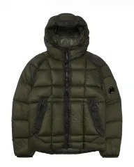C.P. COMPANY シーピーカンパニー ディディシェル フーデッド ダウンジャケット アイビー グリーン 25fw Mのサムネイル