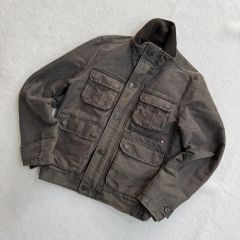 Calvin Klein ネイビー ダブル ジャケット L N3633 - メルカリ