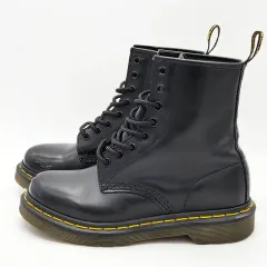 DR. MARTENS 8 ホール ブラック (37)