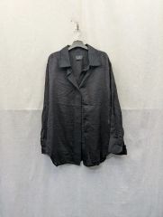 93aw Y's ワイズ シャツブルゾン ブラック 90's - メルカリ