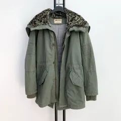 正規品 ZADIG&VOLTAIRE ザディグ・エ・ヴォルテール マウンテンパーカー綿100％ ファー ジャケットダウンのサムネイル