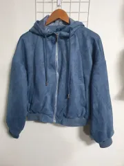 ZARA ザラ レディース スウェード ジャケット M