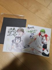 黒子のバスケ 緑間真太郎 アニメ原画展特典 色紙 劇場特典 - メルカリ