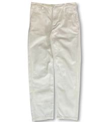 ☆美品☆ルサンパレイル☆コットンパンツ☆42(L〜XL)☆白 ホワイト