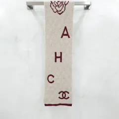 シャネル CCロゴ カシミア マフラー
