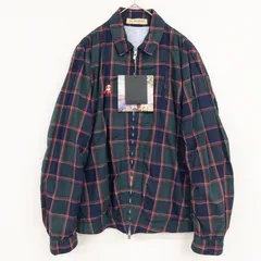 【新品同様】UNDERCOVER the Shepherd アンダーカバー ザシェパード ブルゾン ジャケット チェック柄 コットン グリーン 日本製 メンズ 3 b01427のサムネイル