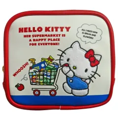 【中古】バッグ ハローキティ(ホワイト) スクエアポーチ 「サンリオキャラクターズ」