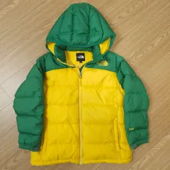 THE NORTH FACE ザノースフェイス 600 イェロー/グリーン グースダウン 130のサムネイル