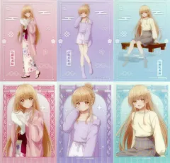 【中古】キャラカード 全6種セット クリアカード 「お隣の天使様にいつの間にか駄目人間にされていた件2×極楽湯・RAKU SPA 放課後温泉デート」 店舗限定グッズ購入特典
