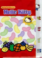 【中古】クリアファイル ハローキティ(レッド) A4ダイカットクリアファイル5P 「サンリオキャラクターズ」