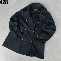 Polo ポロ ラルフローレン ローレン ブラック トレンチコート mのサムネイル