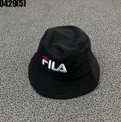 FILA ブラック バケットハット 帽子 0429