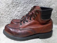 RED WING レッドウィング 202 ブラウンレザー ワークブーツ 10D - メルカリ
