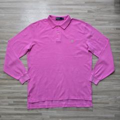 ✨美品✨ ポロ ゴルフ ピンク 長袖ポロシャツS - メルカリ