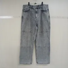 MUSINSA ムシンサ スタンダード ストーンウォッシュ デニム ワイド パンツ