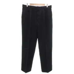 ランズエンド LANDS' END パンツ スラックス タック センタープレス 91 紺 ネイビー /YJ ■GY61のサムネイル
