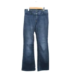 ブルーカルト Blue Cult フレア デニム ジーンズ ストレッチ ウォッシュ加工 28 ブルー 青 /KT24のサムネイル