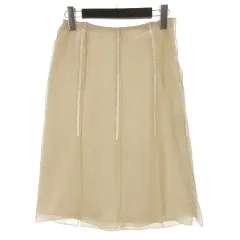 プロポーション ボディドレッシング PROPORTION BODY DRESSING スカート シフォン 3 アイボリー 260312E ■ECA001