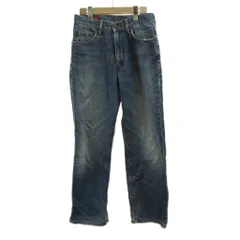 エドウィン EDWIN デニムパンツ ジーンズ ストレート ダメージ加工 W30 青 ブルー /XZ ■ECA003のサムネイル