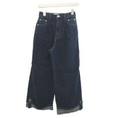 MECRE メクル ロールアップオーガニック デニムパンツ INDIGO M - メルカリ