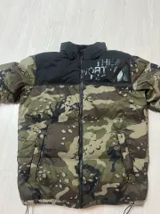THE NORTH FACE ザノースフェイス ヌプシ カモフラージュ ダウン XL
