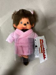 希少 モンチッチ ぬいぐるみ 女の子 ツインテール セキグチ ピンク