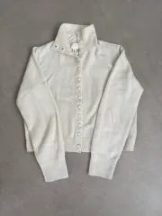 H&M アイボリー ニット カーディガン