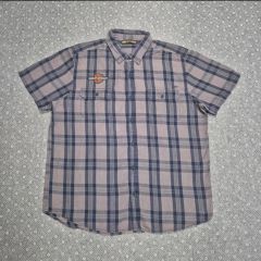 schott ショット 半袖ワークシャツ ライダース アメカジ 古着 ハーレー