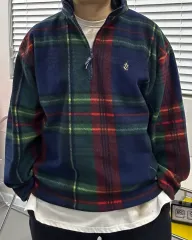 (XLオーバーサイズ)90'S NAUTICA USA フリース アノラック-M1543