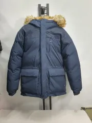 THE NORTH FACE ザノースフェイス ダウン 白ラベル ロートン サファリ ダウン ジャケット ネイビー L