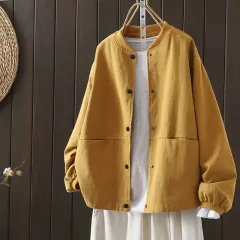 レディース オーバーサイズ カーディガン ジャケット 春 秋 カジュアル デイリー アウター