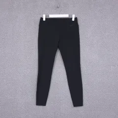 NIKE レディース ドライ-フィット ブラック ストレッチ レギンス ズボン S-L まで