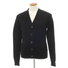 【中古】ルトロワ Letroyes ハイゲージ コットン ニット カーディガン ブラック【サイズ3】【メンズ】のサムネイル