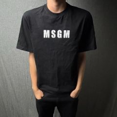 ⭐️新品正規品⭐️MSGM Tシャツ ブラック ユニセックス - メルカリ