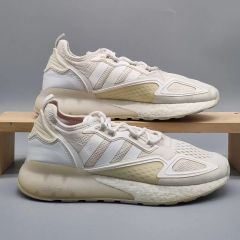 アディダス スニーカー 27cm ブースト ZX-1K ホワイト 箱有 未使用品