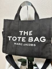 マークジェイコブス✨ 2way トートバック ブラックデニム パッチワーク