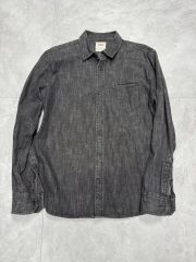 アナトミカ anatomica ブラックシャンブレーシャツ 15H BK - メルカリ