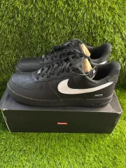 (320) NIKE x Supreme エア フォース 1 ロー ブラック