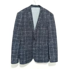 美品 Paul Smith ポールスミス テーラードジャケット 小花柄 ネイビー 