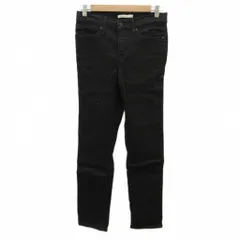 リーバイス Levi's 312 SHAPING SLIM デニムパンツ ジーンズ スキニー ロング丈 29インチ 黒 ブラック /SM2 ■ECD001