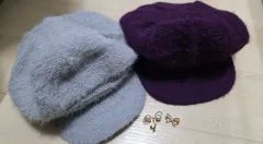 冬の防寒ニット帽 2個セト