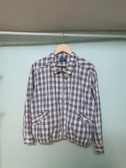 フレッドペリー CHECK ジップアップ ジャケット M
