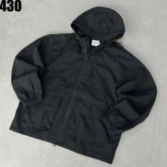ワンアンダーヘブン ロゴプリント ジップフライ 中綿 ジャケット XL 