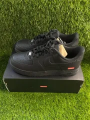 (290) NIKE x Supreme エアフォース 1 ロー ブラック