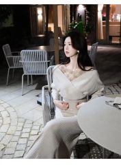 美品】Y's PINK アンシンメトリーワンピーストップス ブラック - メルカリ